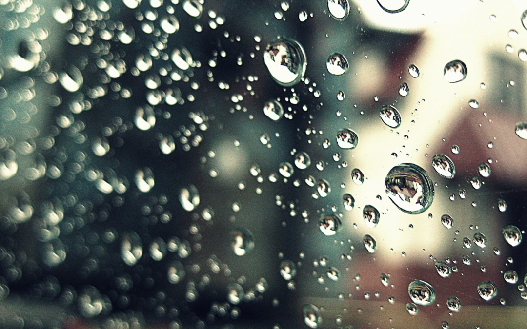 A little bit of rain…