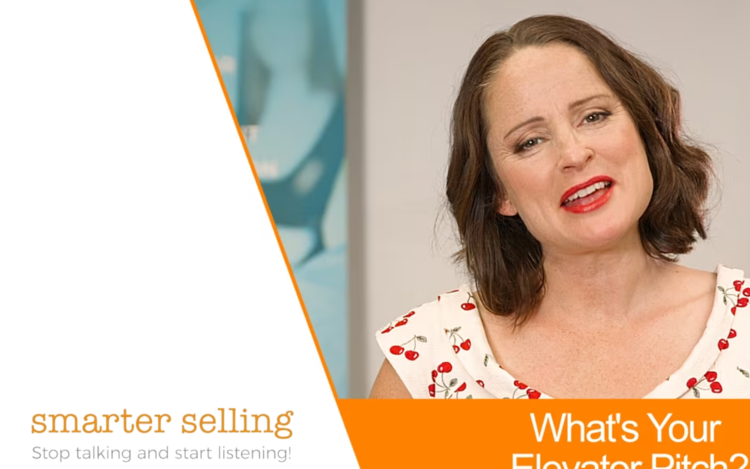 What’s Your Elevator Pitch?