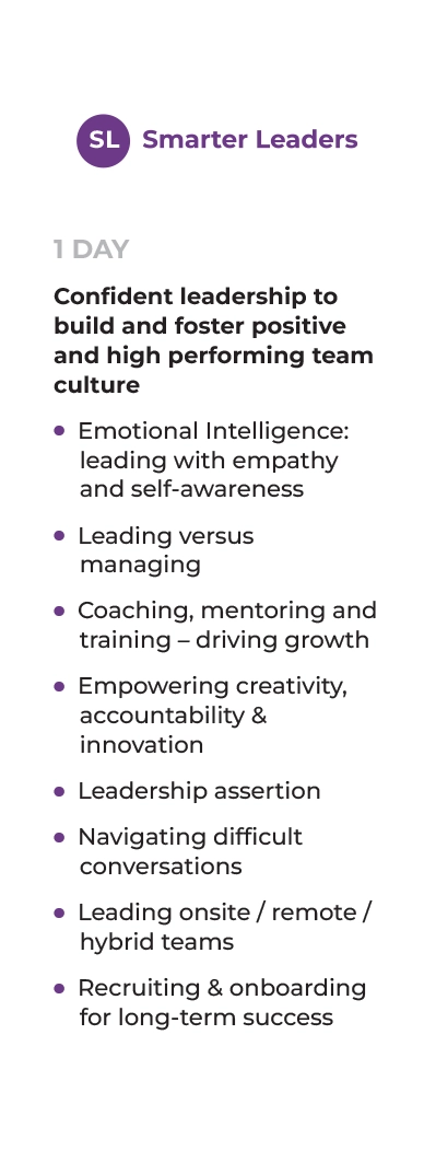 Smarter Leaders Course