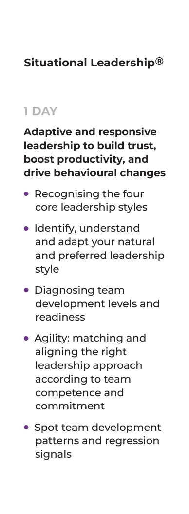 Situational Leadership Course