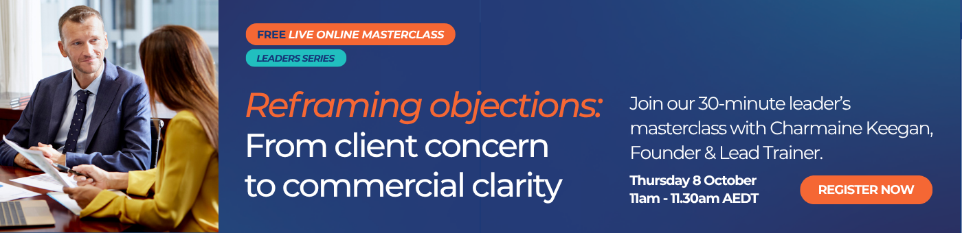Reframing Objections Masterclass